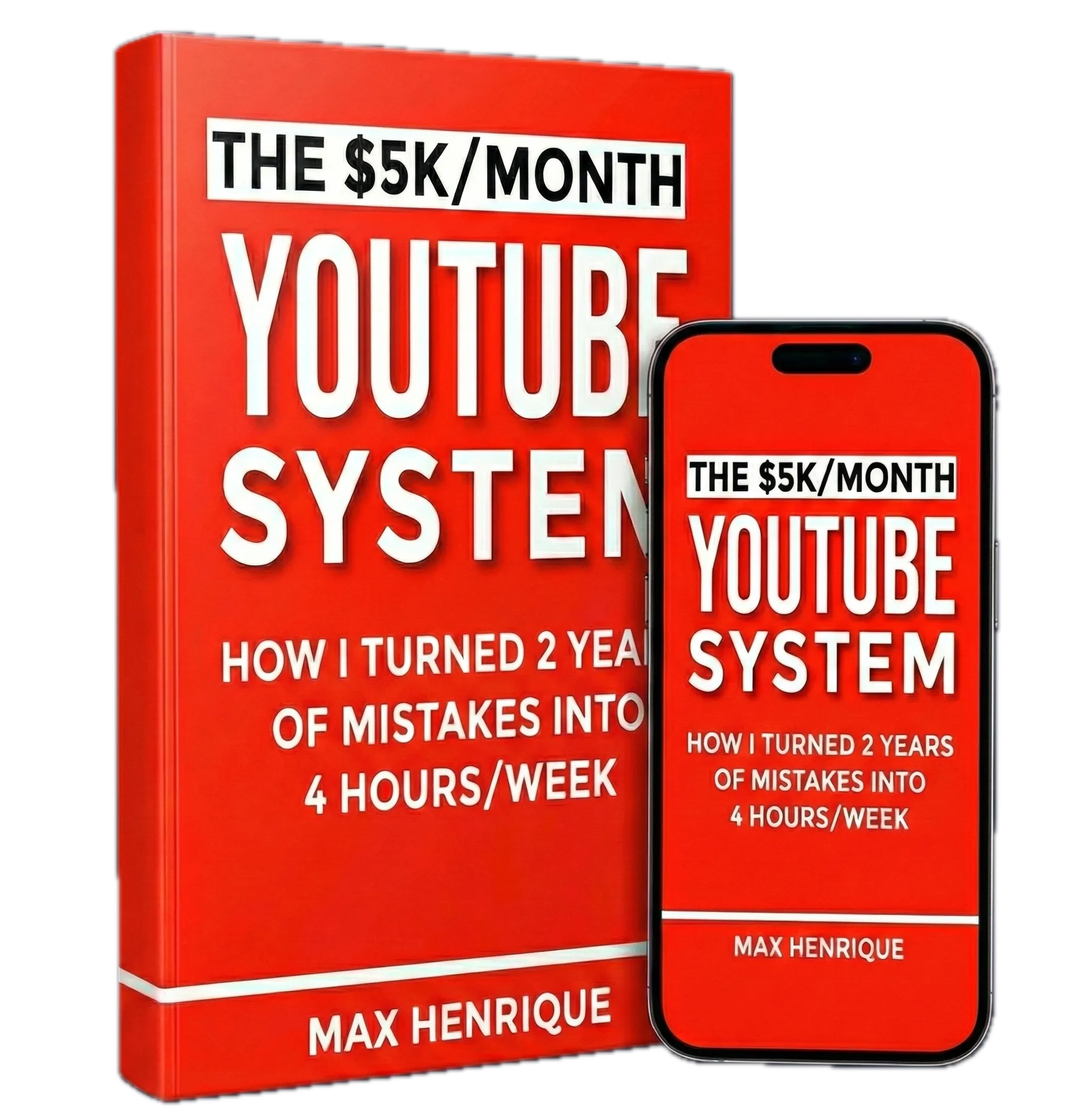 The $5k/Month YouTube System — free ebook cover